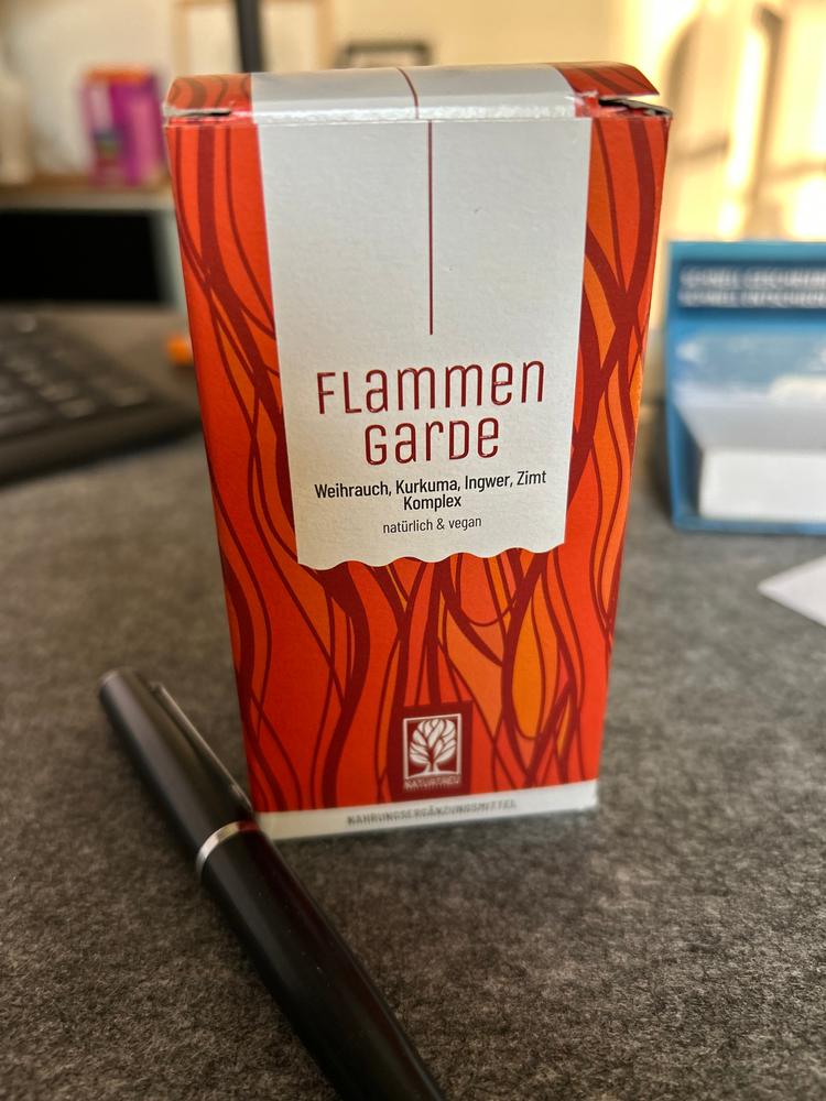 Flammengarde: Kurkuma Weihrauch Komplex mit Ingwer und Zimt - Customer Photo From Angela