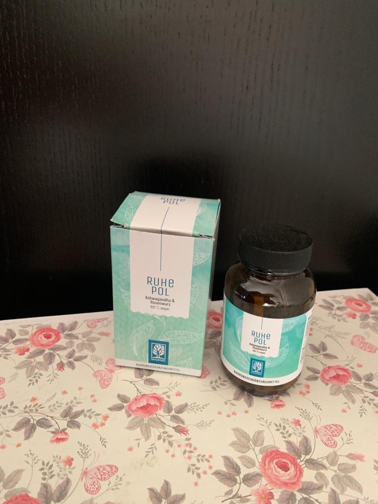 Ruhepol: Anti Stress Komplex mit Ashwagandha & Rosenwurz - Customer Photo From Isi