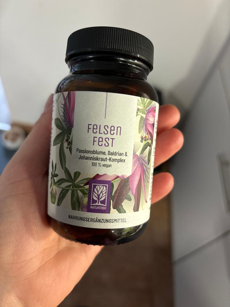 Felsenfest: Johanniskraut Baldrian Passionsblume Komplex - Customer Photo From Tamara