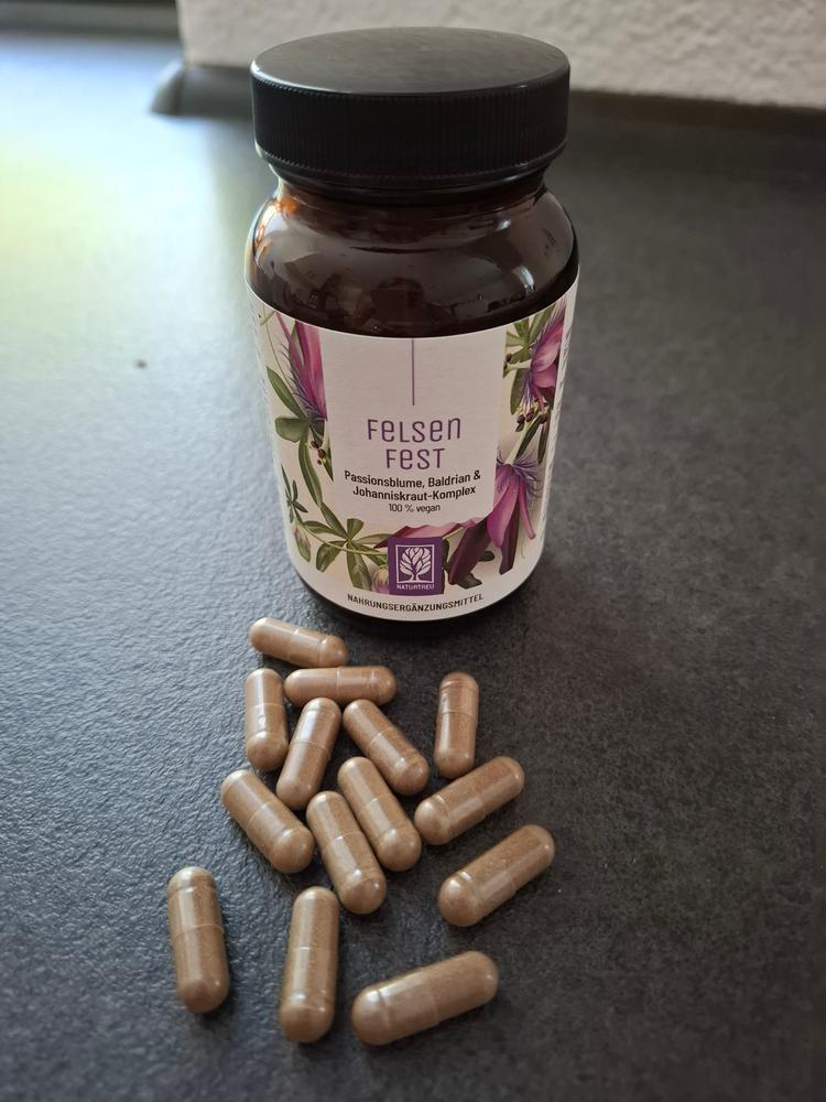 Felsenfest: Johanniskraut Baldrian Passionsblume Komplex - Customer Photo From Nicole C.