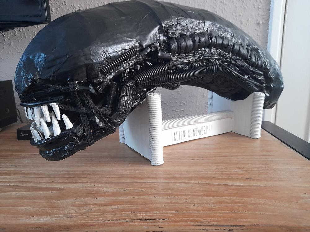 Xenomorph Head TEMPLATES for cardboard DIY - Customer Photo From M