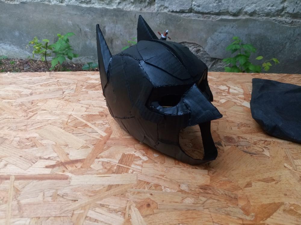 The Dark Knight Mask TEMPLATES for cardboard DIY - Customer Photo From Camille CHEVAIS