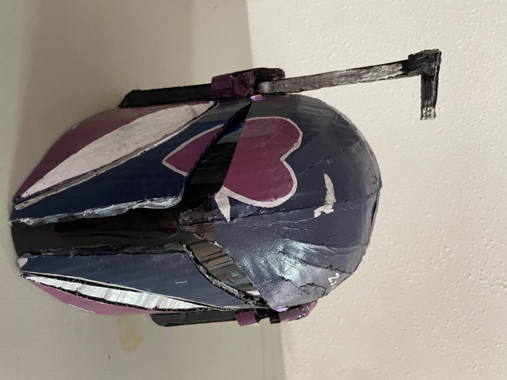 Bo Katan Helmet TEMPLATES for cardboard DIY - Customer Photo From OLIVER CONRAD