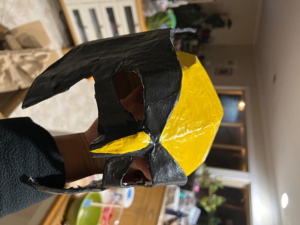 Wolverine mask TEMPLATES for cardboard DIY - Customer Photo From elsa nunez