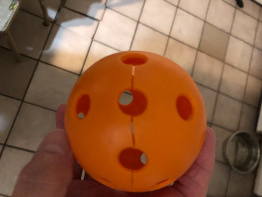 CORE - Indoor Orange 26 Hole Pickleballs - Customer Photo From Saxon