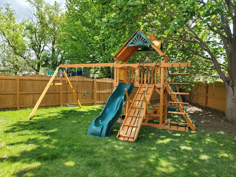 Frontier Swing Set - Customer Photo From Easyard