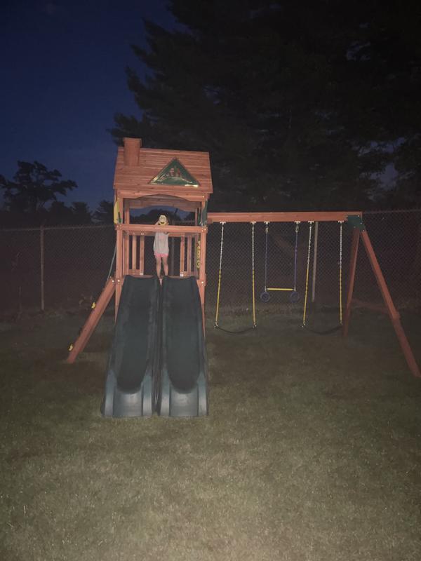 Double Down II Swing Set - Customer Photo From Mssbeanr