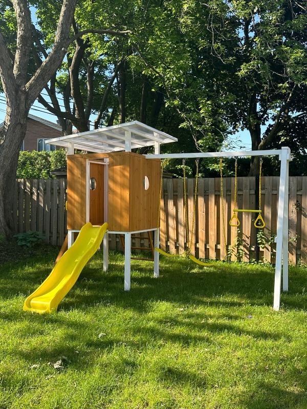 Forest - Modern Backyard Outdoor Swing Set - Customer Photo From Gatline A