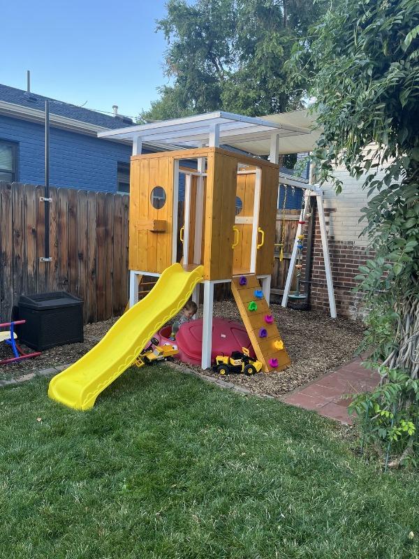 Forest - Modern Backyard Outdoor Swing Set - Customer Photo From Lana C.