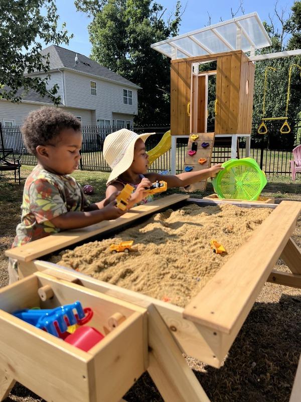 Mojave - Outdoor Picnic and Sand Table - Customer Photo From Hiwote S.