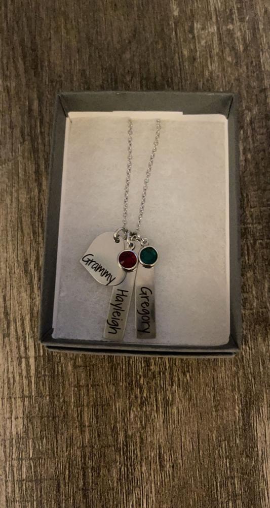 Custom Name Necklace Gift for Her - Customer Photo From Kayla Toy