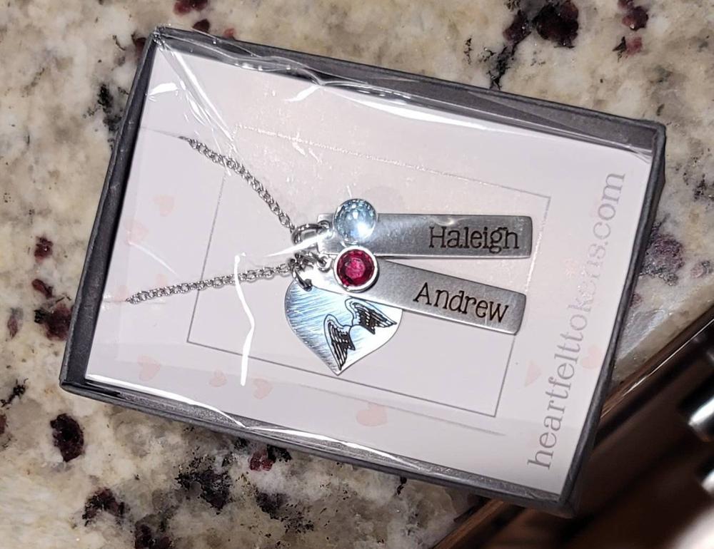 Custom Name Necklace Gift for Her - Customer Photo From Leeann Keeling