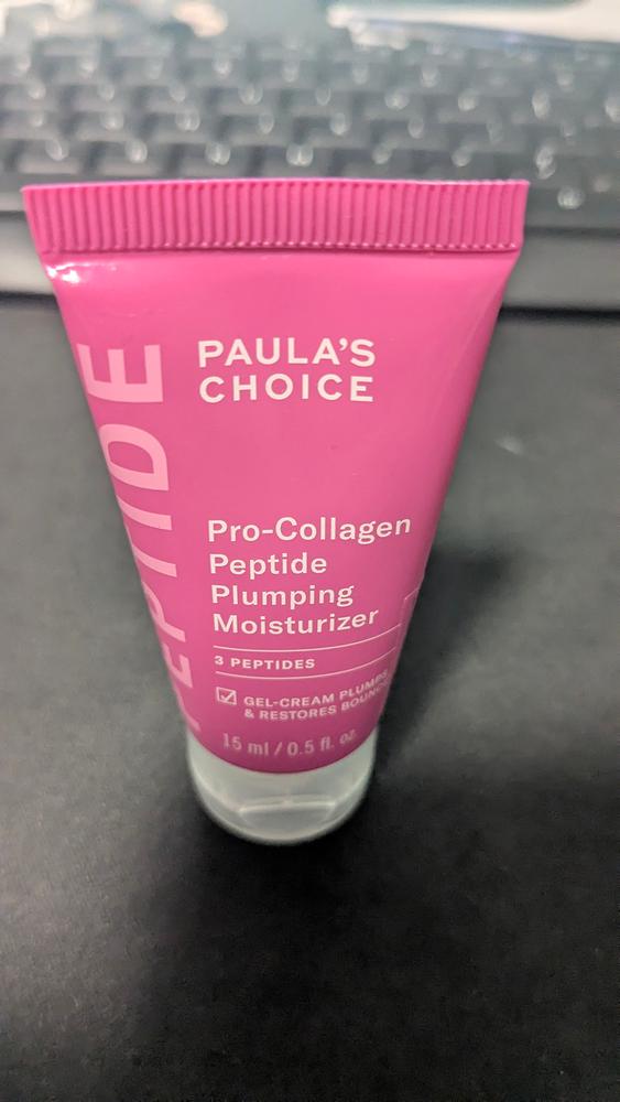 [FREE GIFT] Pro-Collagen Peptide Plumping Moisturizer - Customer Photo From ANGIE NG