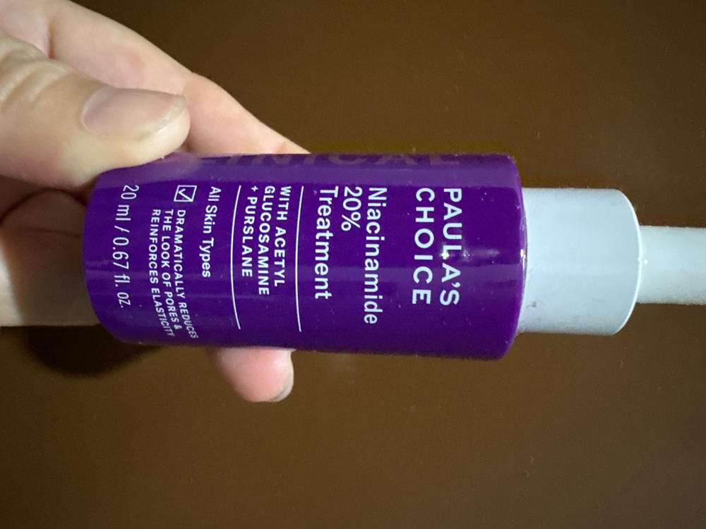 Niacinamide 20% Treatment - Customer Photo From Karen Cervania
