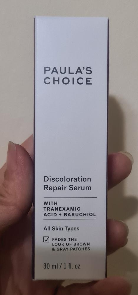 Discoloration Repair Serum - Customer Photo From Anita
