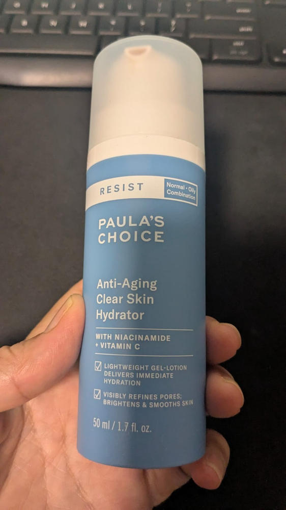 Anti-Aging Clear Skin Hydrator - Customer Photo From Angie Ng
