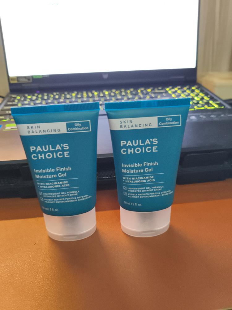 Invisible Finish Moisture Gel - Customer Photo From Drew