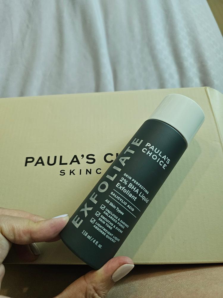 2% BHA Liquid Exfoliant - Customer Photo From Grace 