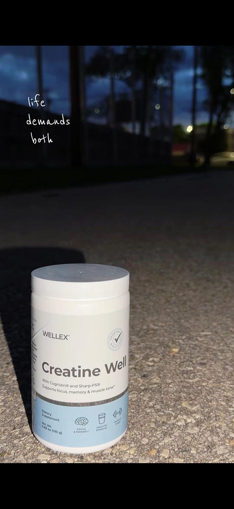 Creatine Well - Customer Photo From Hanna