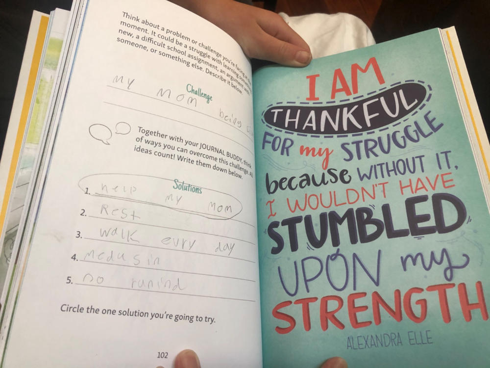 Big Life Journal for Teens & Tweens (ages 11+) - Customer Photo From Cinthia Villard 