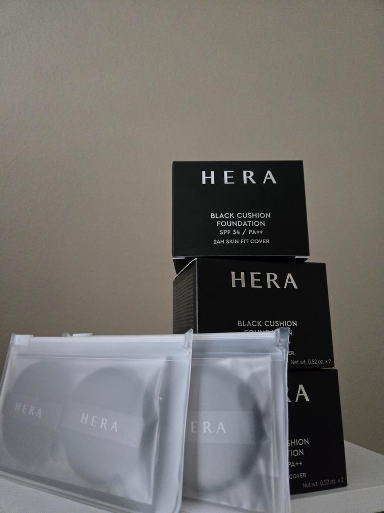 HERAブラッククッションファンデーション デュオ 27N1 15g×2個セット ヘラ ブラック クッション ファンデーション SPF34 PA++