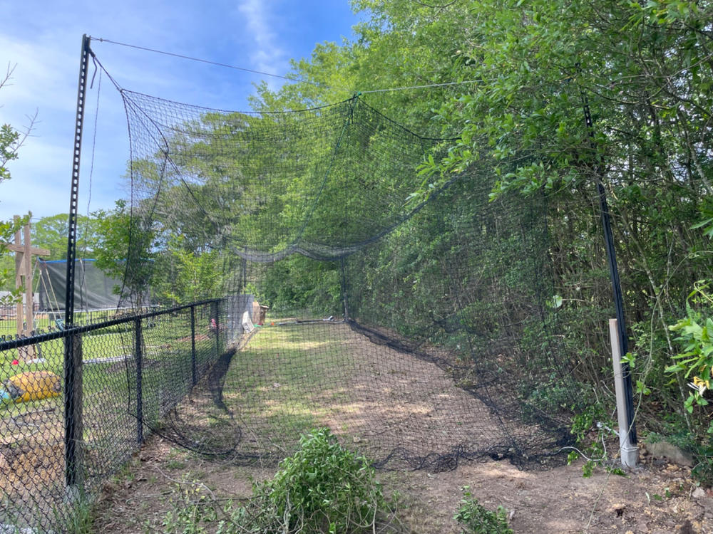 Heavy Duty Batting Cage - Customer Photo From Tyler Thompson