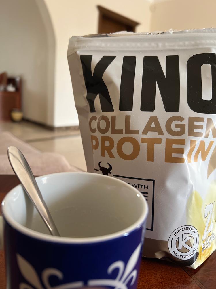 Kino Collagen Protein: Build Muscle & Fortify Your Body - Customer Photo From S