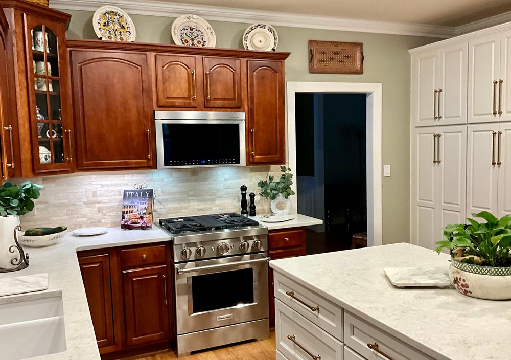 Light Ivory Travertine Kitchen Backsplash Tile - BA1092 - Customer Photo From Doni Meyer