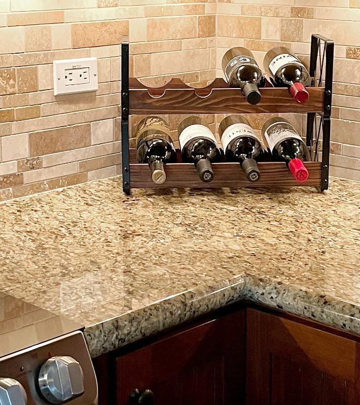 Multicolor Light Medium Travertine Subway Mosaic tile - BA1024 - Customer Photo From KC Battisfore