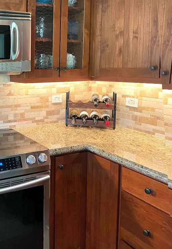Multicolor Light Medium Travertine Subway Mosaic tile - BA1024 - Customer Photo From Kathy Brew