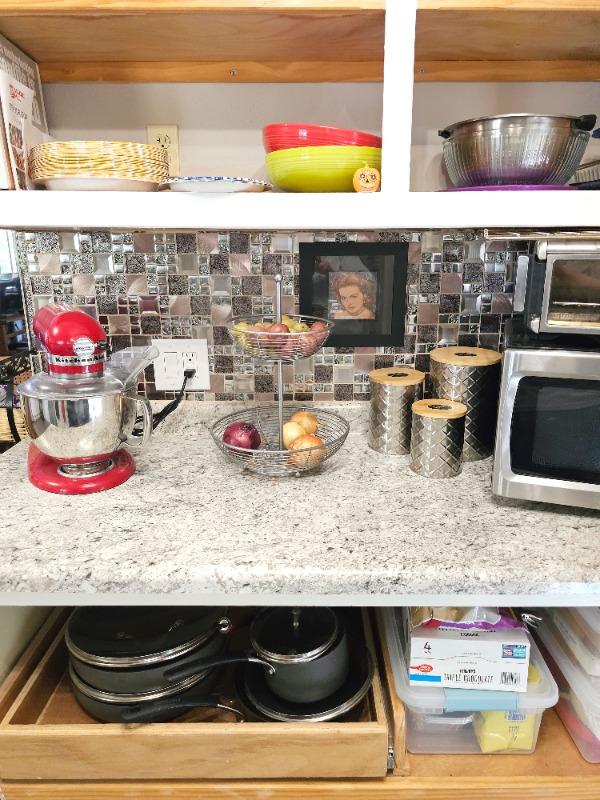 Glass Metal Gray Copper Mosaic Backsplash Tile - BA62010 - Customer Photo From Holly A Schnieders