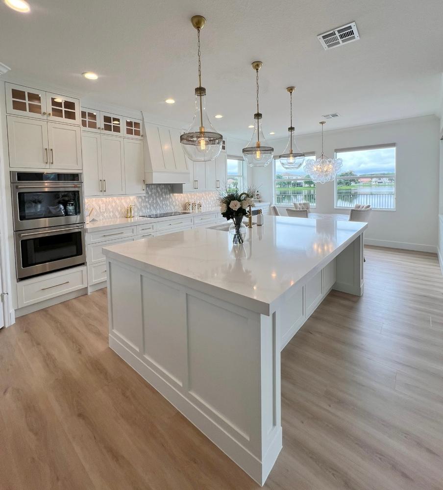 Elegant Shell Glass Marble Rhomboid Mosaic Tile - BA62046 - Customer Photo From Stephanie Feeney