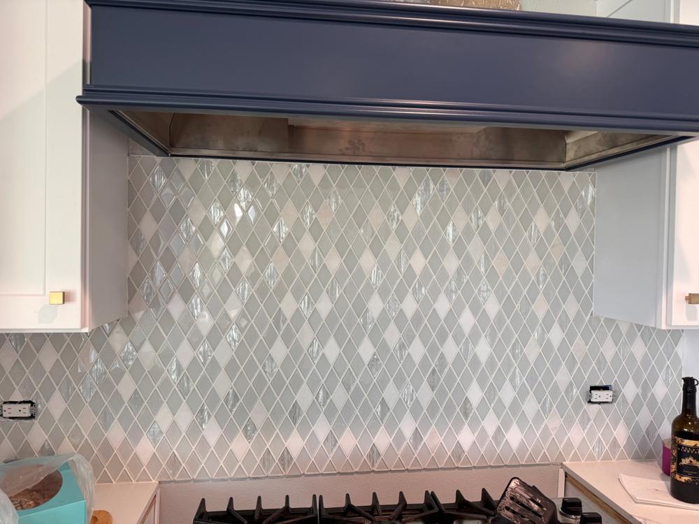 BA62046 Glass & Marble - Customer Photo From Loni Klein
