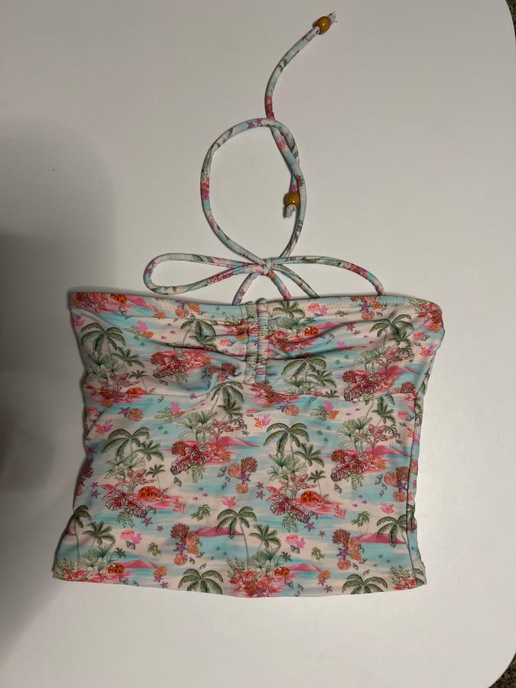 Elya Tankini Top in Island Girl - Beach Tank | Blackbough Swim