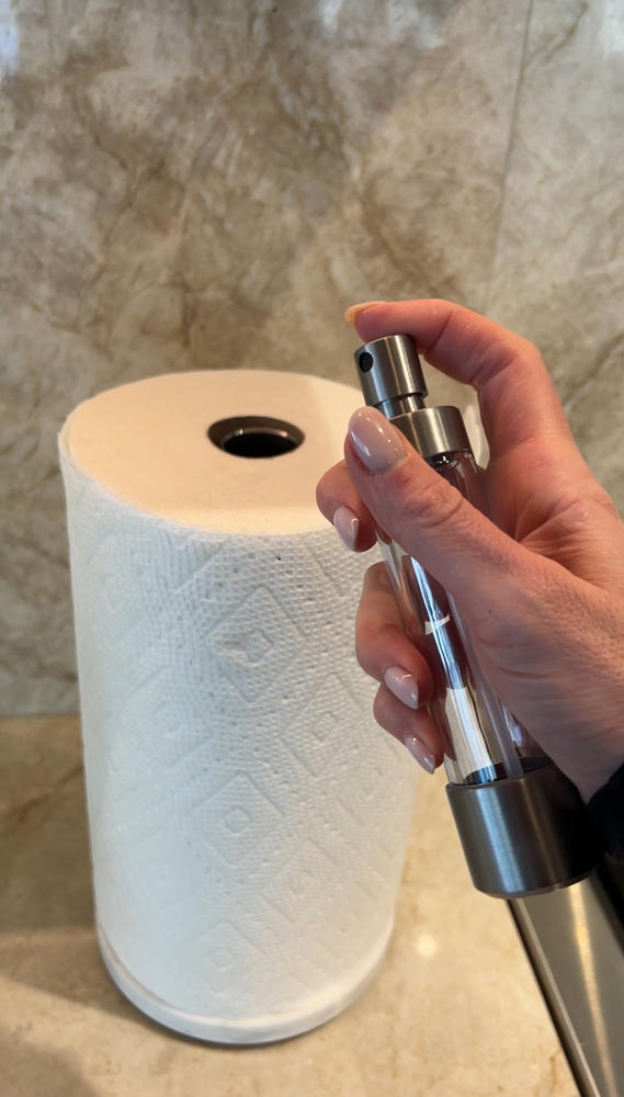 Amazon.com: Home Basics Paper Towel Holder, Black : Home