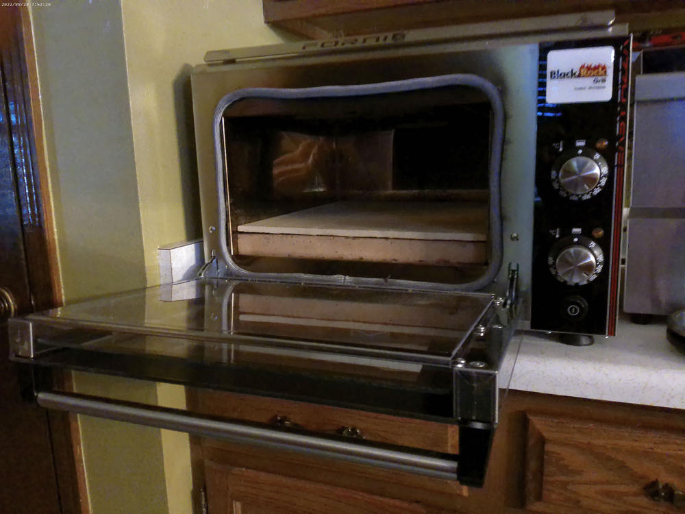 EFFEUNO Evolution Line P134HA 509E Pizza Oven With Biscotto Stone – Black  Rock Grill Inc