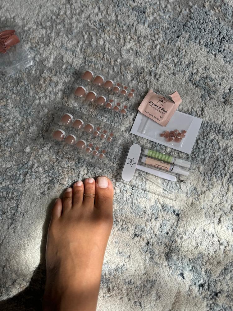 Tan Lines Toe Nails - Customer Photo From Melanie M.