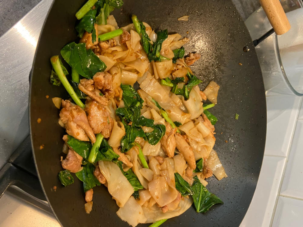 MAKO Black Steel 14 Wok Kit (Hot Wok Offer) - DO NOT USE - Customer Photo From Felicity Robb