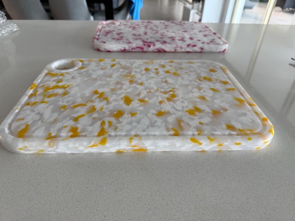 Juicy Dragonfruit Recycled Chopping Board - Customer Photo From Kate Sullivan