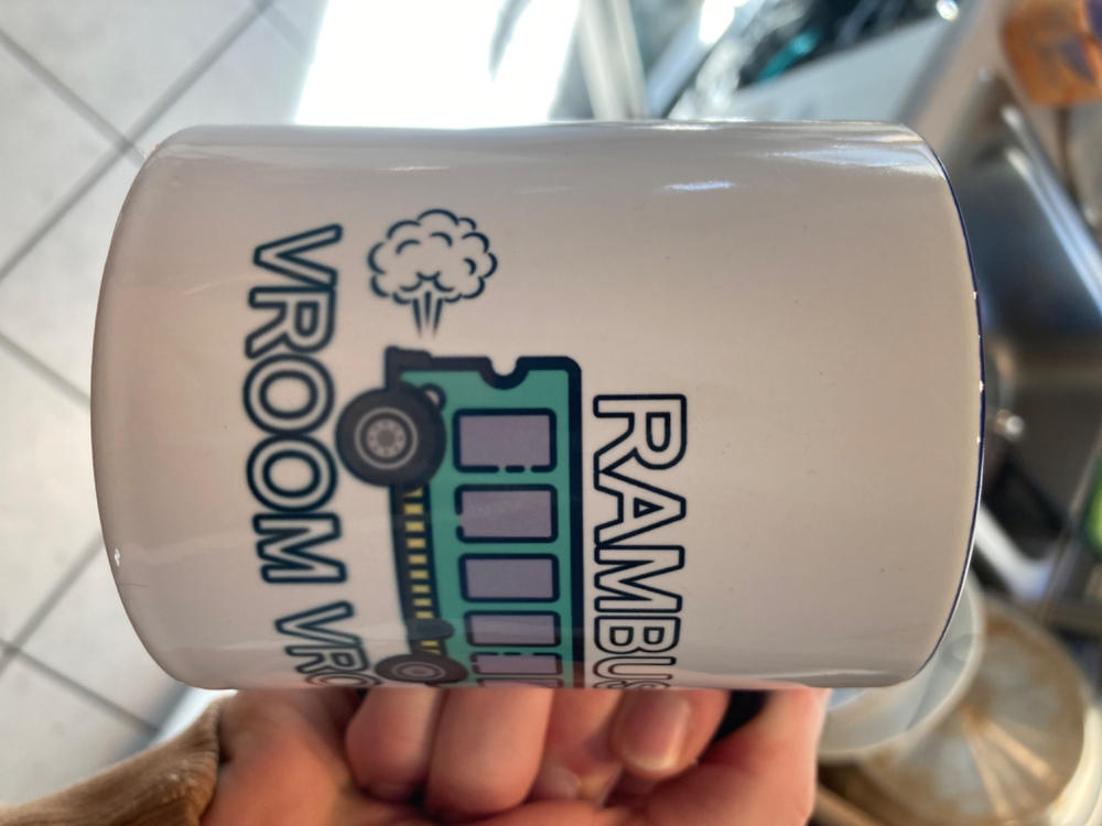 RAMBus Accent Mug - Customer Photo From Benjamin Visness