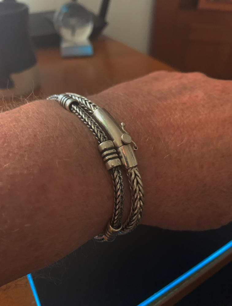 Slithering Silver - Customer Photo From Harry L.