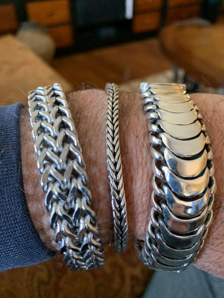 Slithering Silver - Customer Photo From Frank I.