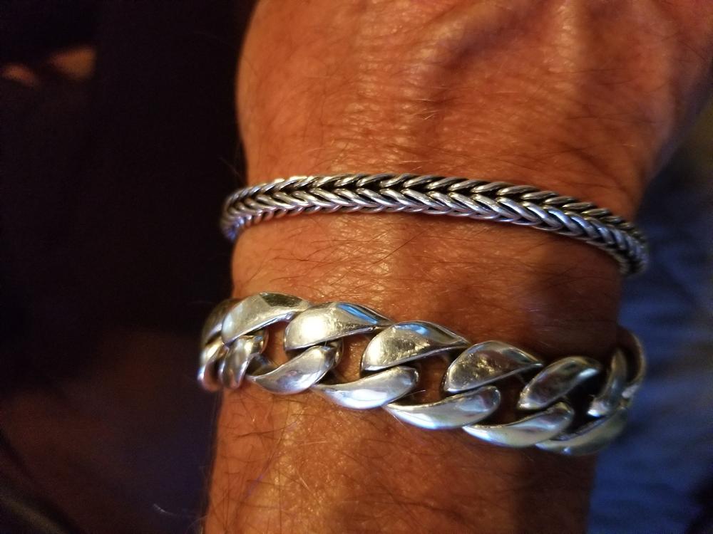 Slithering Silver - Customer Photo From Lucille L.
