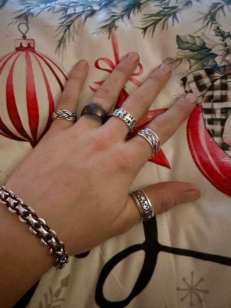 Braided Rings - Customer Photo From Tyler h