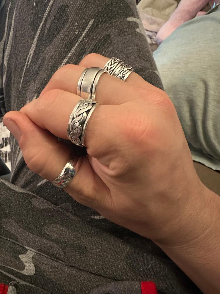 Classic Silver Ring - Customer Photo From Tyler 