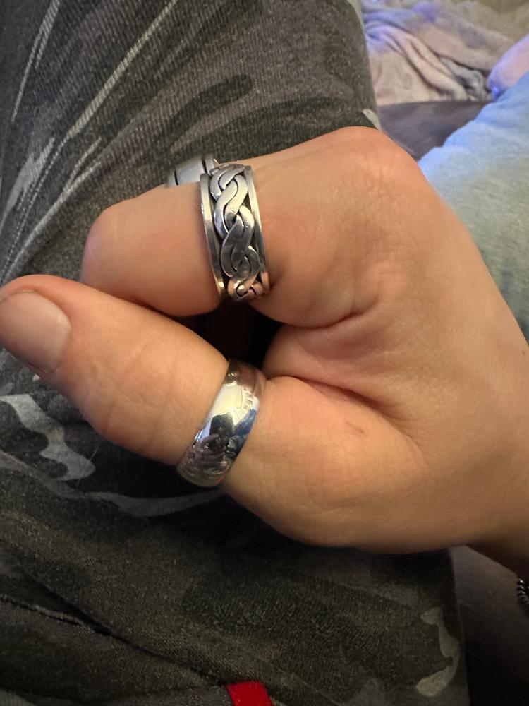 Classic Silver Ring - Customer Photo From Tyler 