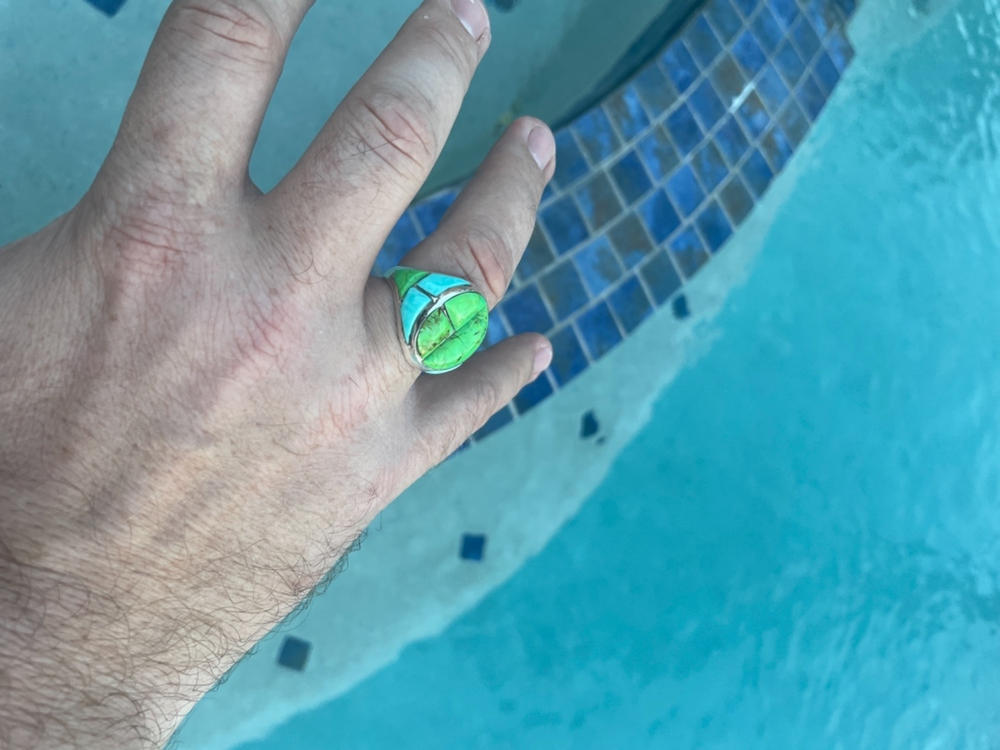 Green Turquoise - Customer Photo From Brent B.