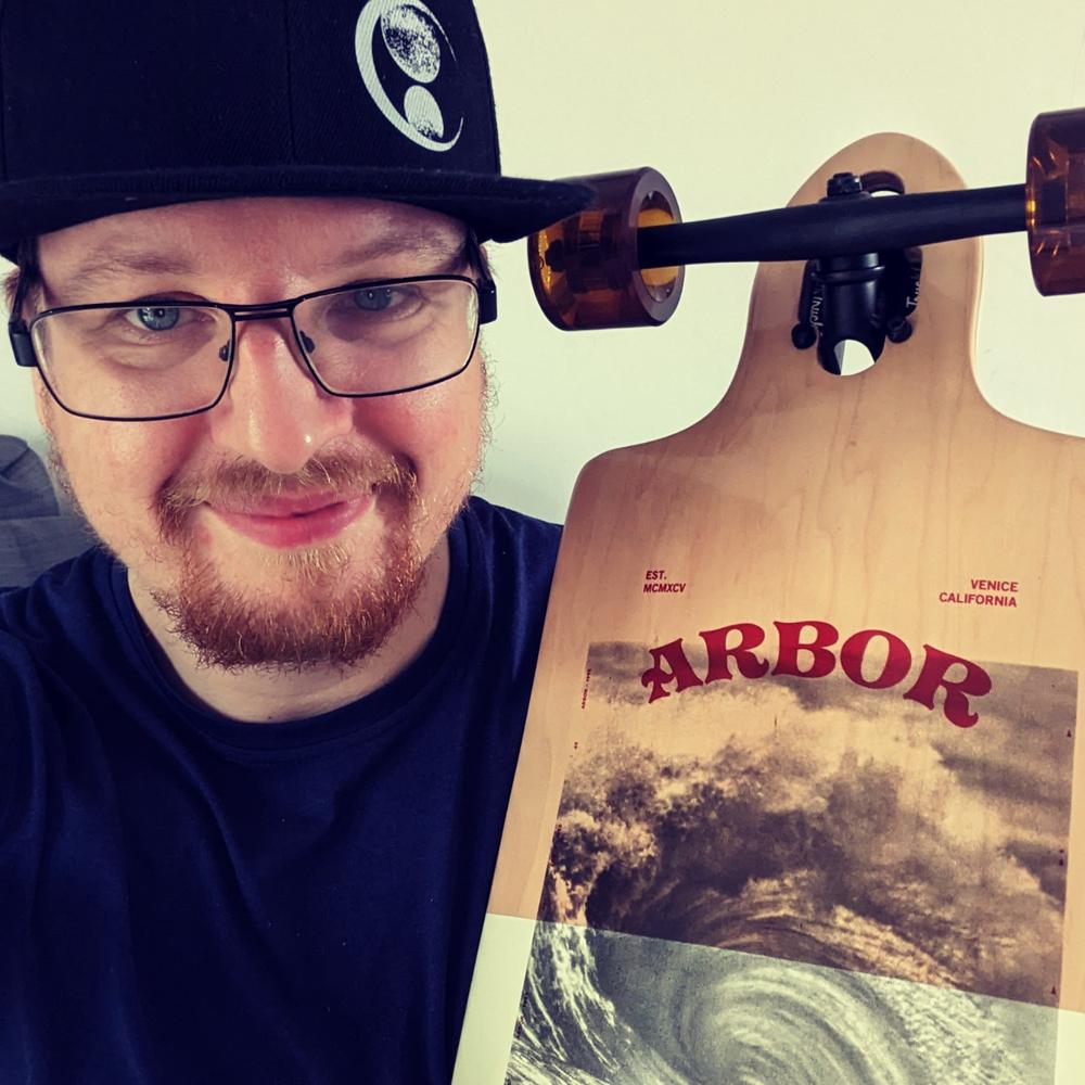 Arbor Drop Cruiser Longboard - Photo - Customer Photo From Michael Dally