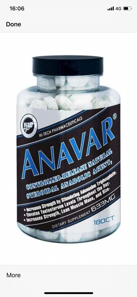 Hi-Tech Pharmaceuticals Anavar Pill / Tablet - Customer Photo From Ahmed abdullah 