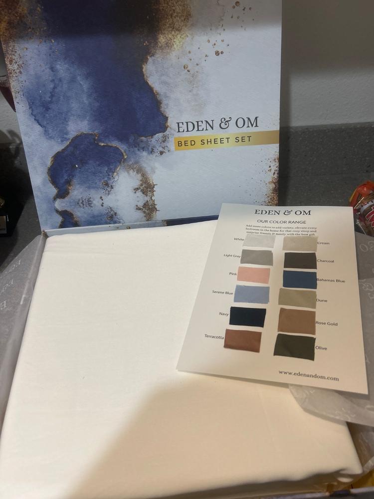 Bamboo Sheet Set - Customer Photo From Kay Clevenger